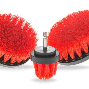 Stiff Bristle Carpet Drill Attachable Brushes